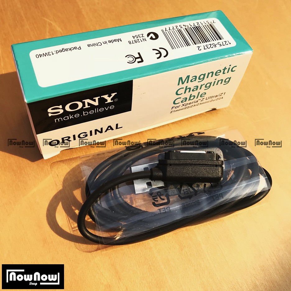 Kabel Data Magnetic Charger Sony Xperia Z Z1 Z2 Z3 Z4 Compact Ultra Mini Original