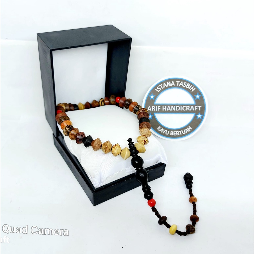 tasbih kombinasi 33 butir butiran wajik 09