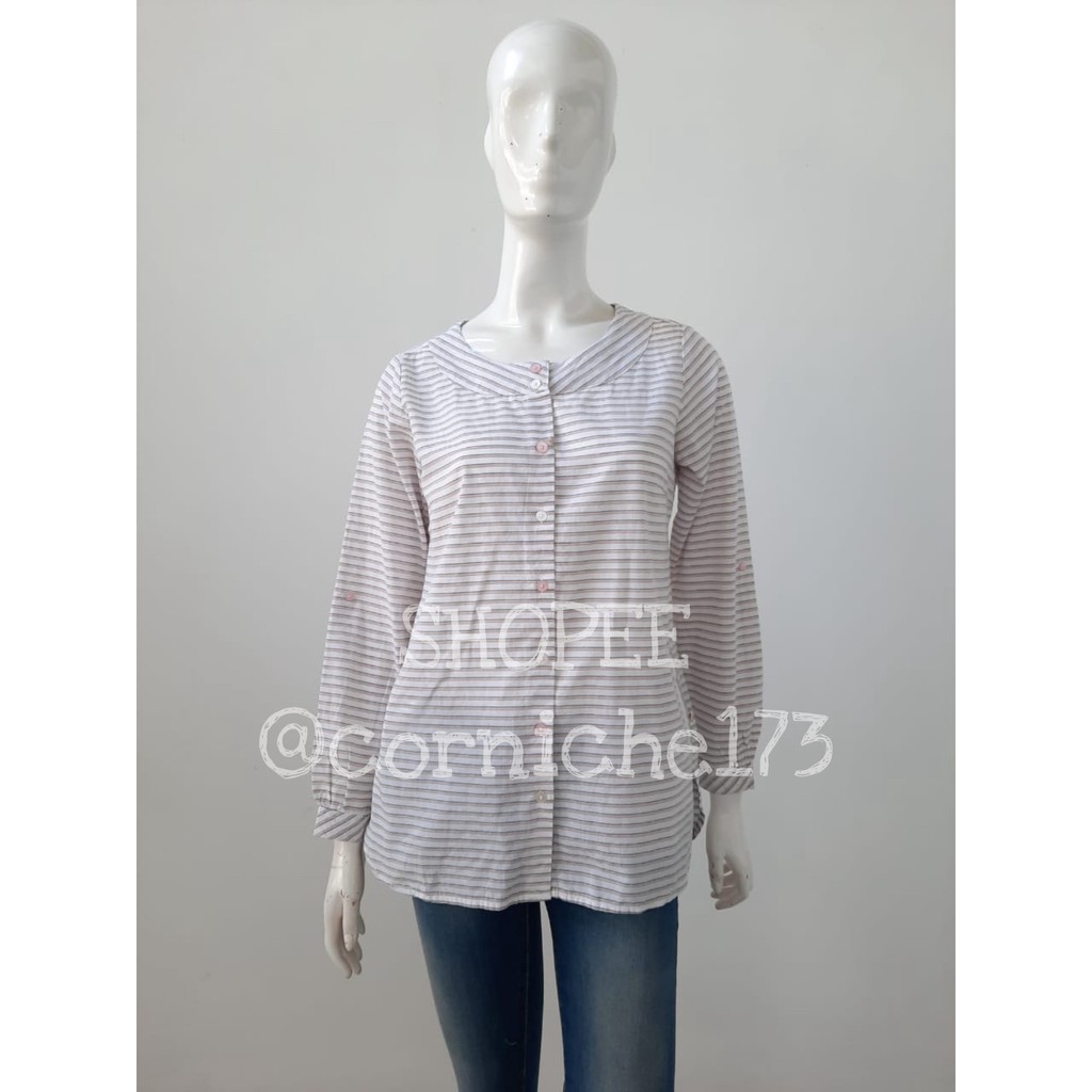 Corniche Meiva Blouse Off White - TI231302