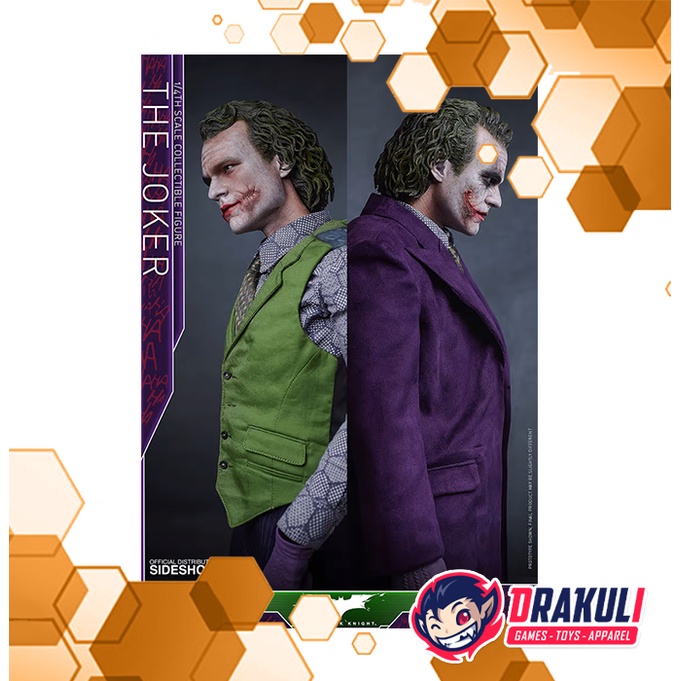 Hot Toys 1/4th Scale The Dark Knight - The Joker (Special Edition) QS010