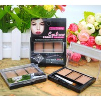 Kiss Beauty eyebrow powder (3 colour in 1) - 9369