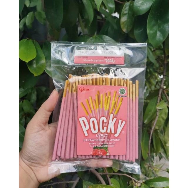 

POCKY STRAWBERRY SNACK REPACK BRANDED JAJAN KILOAN