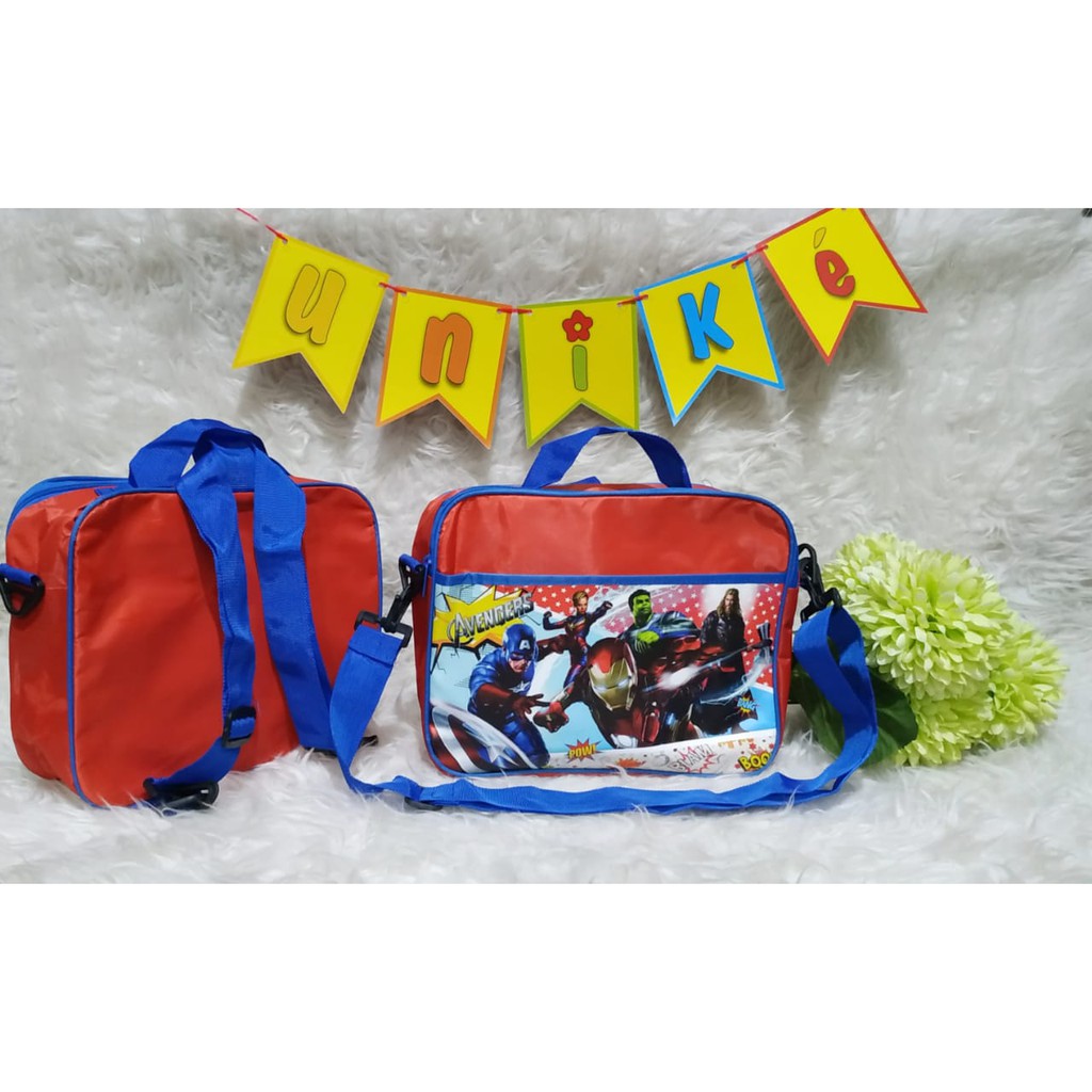 TAS Ransel 3IN1 ECER +GROSIR Goodie Bag Souvenir Ultah anak Goody ulang tahun sekolah paud TK Grosir