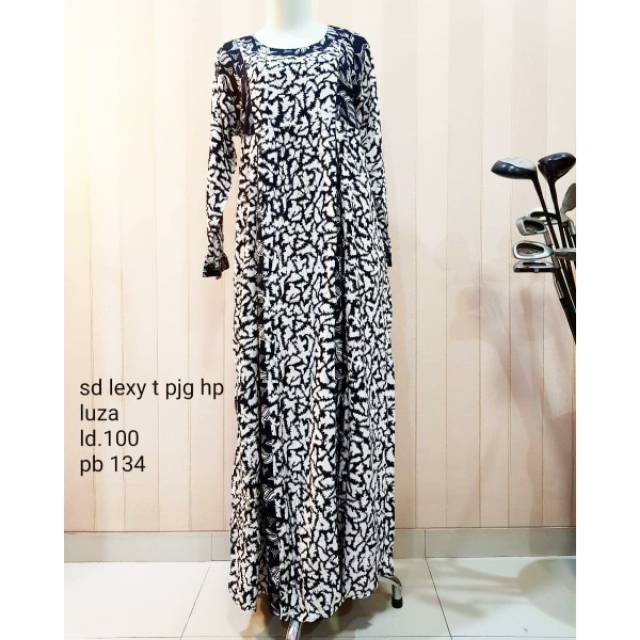 Daster sd lexy Tangan Panjang Batik Luza