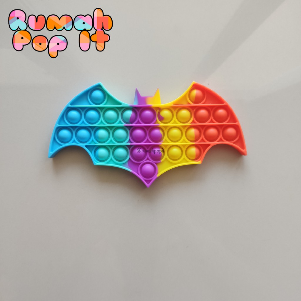 Jual Pop It Fidget Toys LOGO BATMAN 