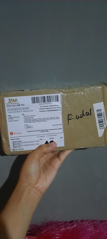 Lavme Anti Virus & Bacterial - Royal Coffee 250ml