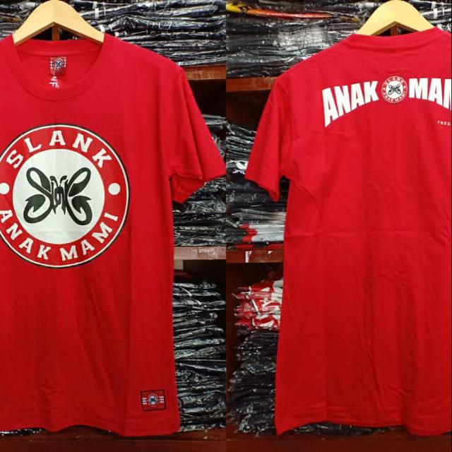 KAOS T_SHIRT SLANK ANAK MAMI 100% ORIGINAL MUSICK SLANK