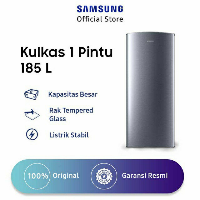 Lemari Es/ Kulkas 1 Pintu SAMSUNG RR18T1001SA/SE