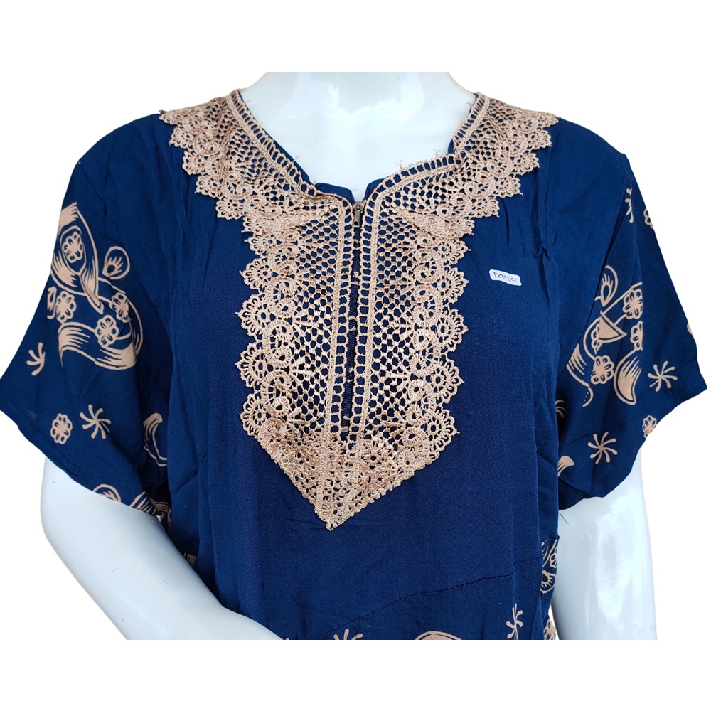 Daster Motif Batik Allsize (Renda)