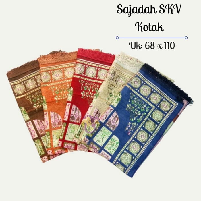 Sajadah Turki Turkey SKV Kotak Sajadah Murah Oleh Oleh Haji dan Umroh