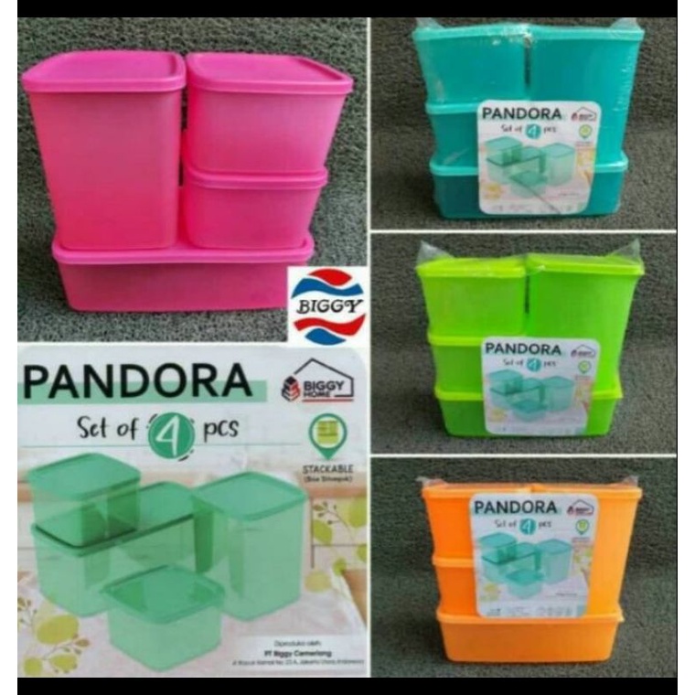 Toples pandora/toples set pandora isi 4 pcs