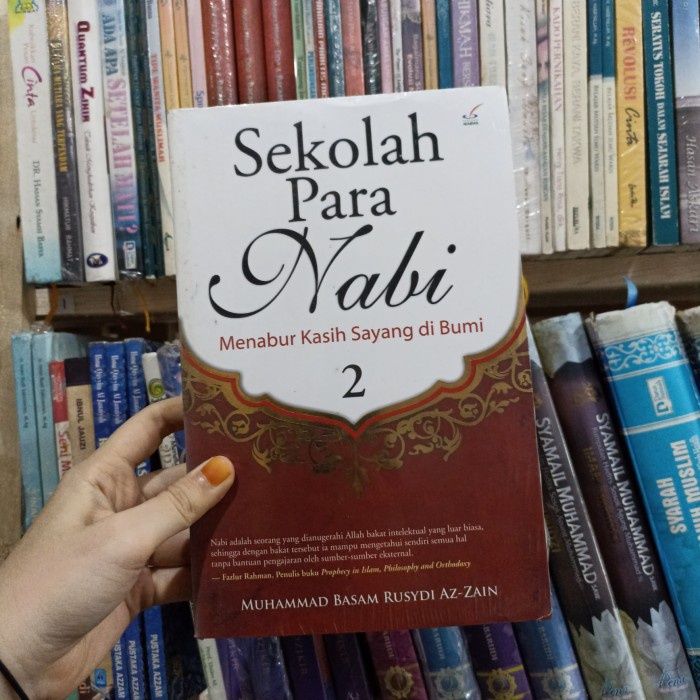 Buku Sekolah Para Nabi 2 Menabur Kasih Sayang Di Bumi Muhammad Basam