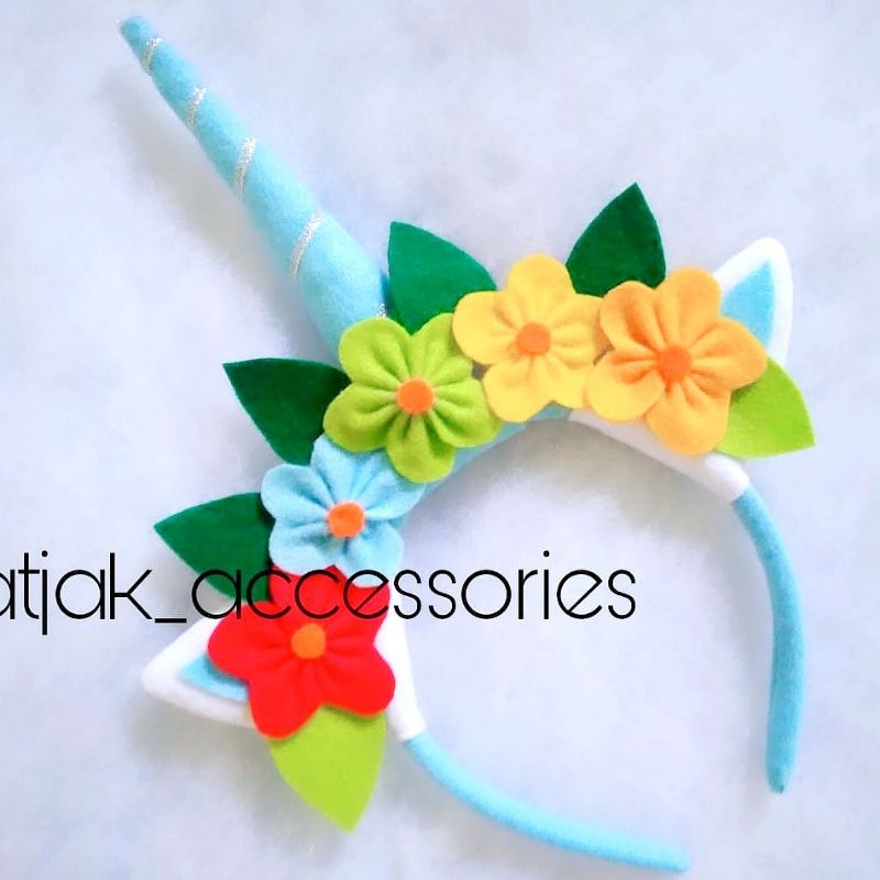 Bando Unicorn Bunga Bando Bunga Unicorn Bando Tanduk Unicorn