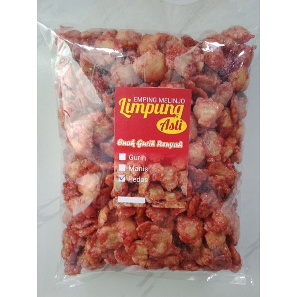 EMPING MELINJO PEDAS MANIS  500 GRAM