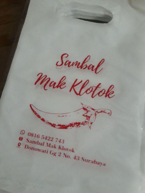 Sablon Plastik Hdpe Plong 300 Pcs -15 X 25 Cm