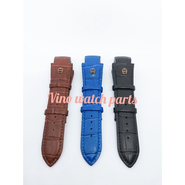 Strap Tali Jam Tangan Kulit Aigner Palermo Leather Tali Jam Kulit Aigner