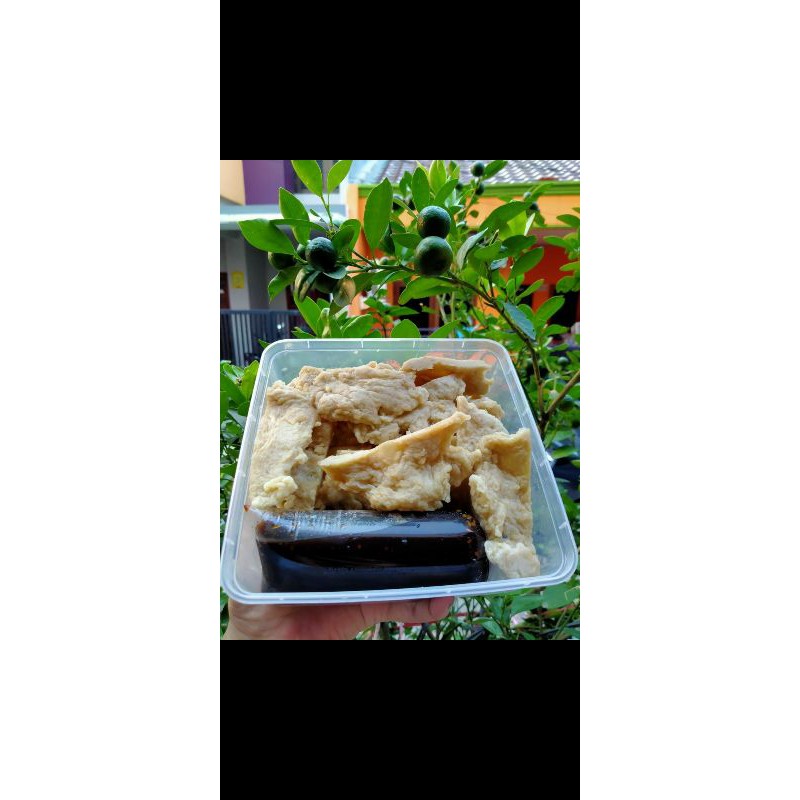 

pempek kulit crispy