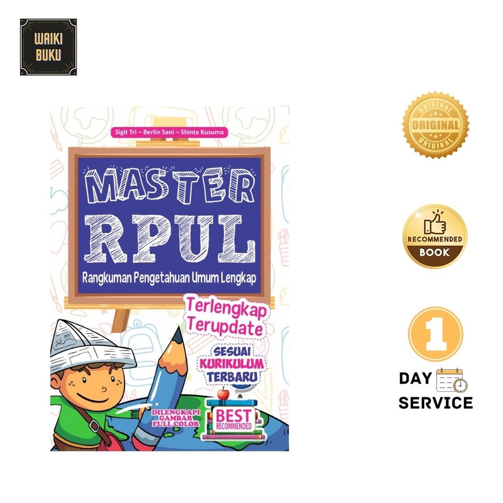 BUKU RPUL (NEW) MASTER RPUL (RANGKUMAN PENGETAHUAN UMUM LENGKAP)