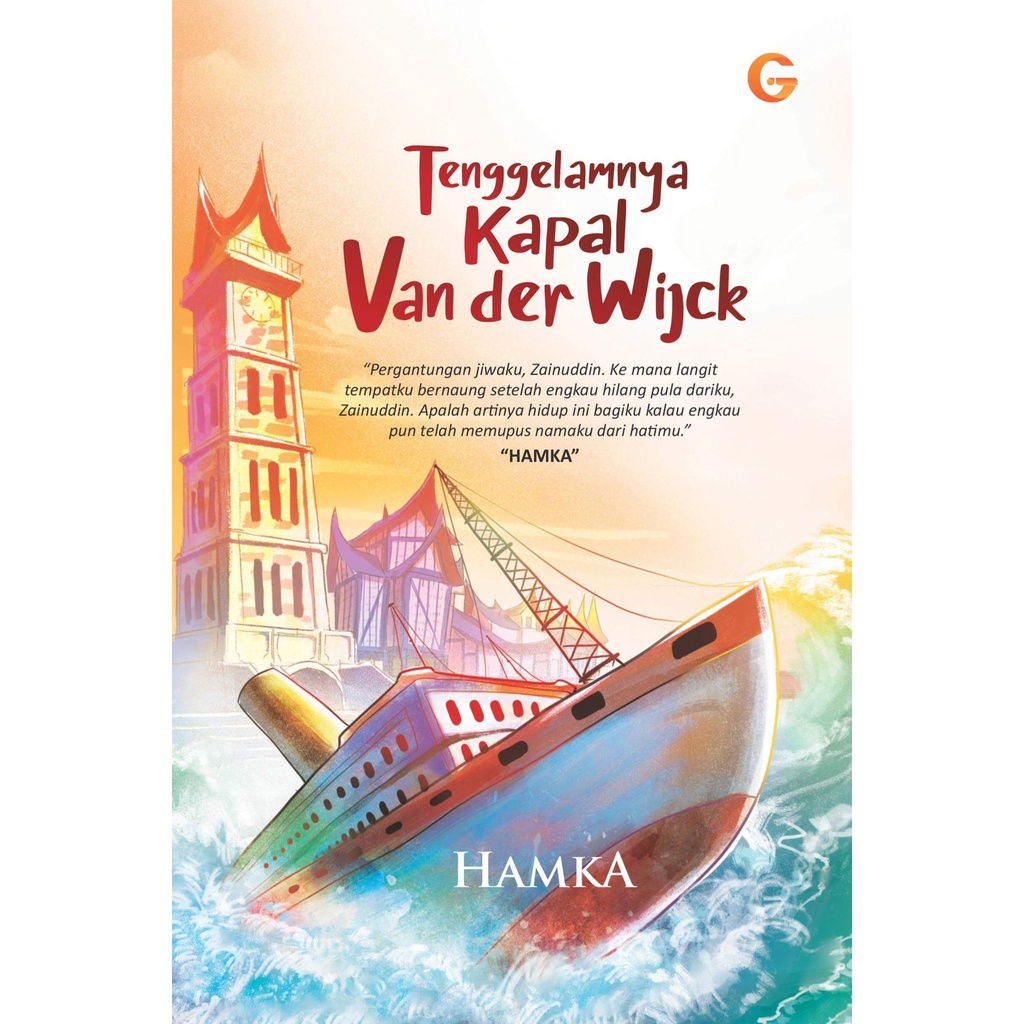 Buku Tenggelamnya Kapal Van Der wijck - Buya Hamka - Gema Insani 100% Original