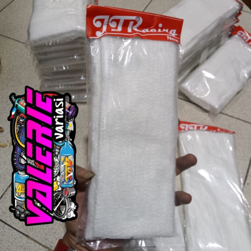 GASPUL KNALPOT PUTIH RAMBUT RACING GASWOLL GASPOL KNALPOT TAHAN PANAS