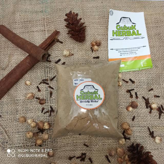 

BUBUK CABE JAWA 100 GRAM - Piper retrofractum Vahl - MURNI - JSR