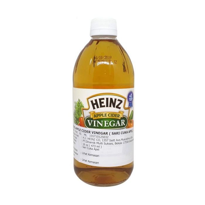 

Heinz Apple Cider Vinegar 16oz (Sari Cuka Apel)