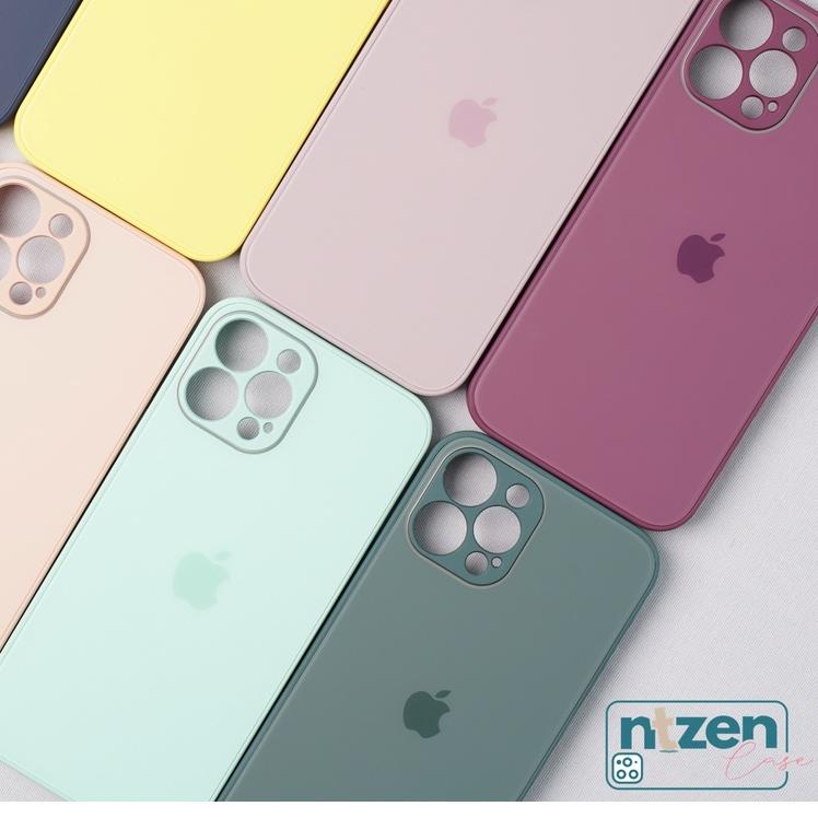 ✿ Case Iphone ELITE FROSTED GLASS 12 Pro Max 11 Pro Max 12 Pro 11 Pro Camera Protection ❂