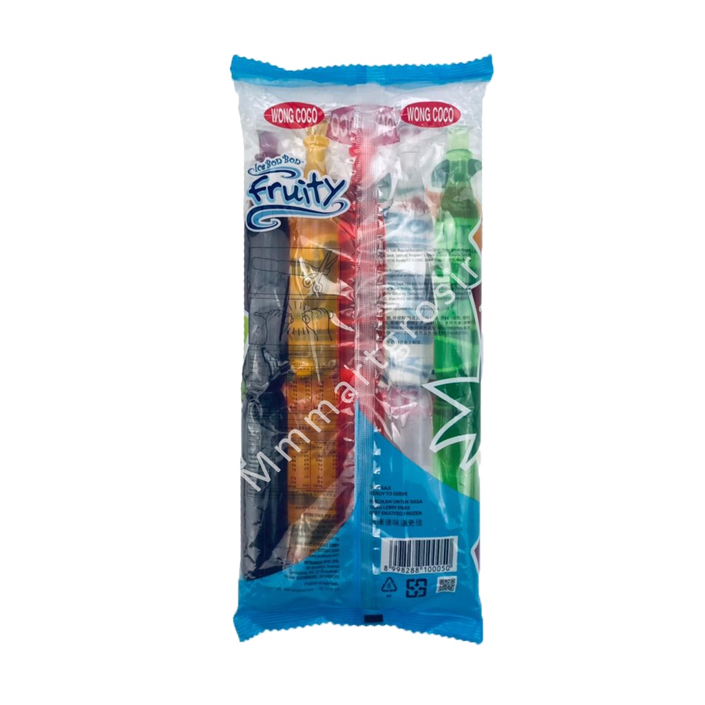 Wong Coco / Ice Bon Bon Fruity / Minuman Rasa Buah / Isi 5x85ml