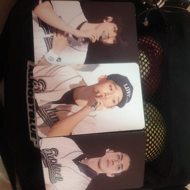 Pc dari action figure miniso baekhyun; sehun; chen