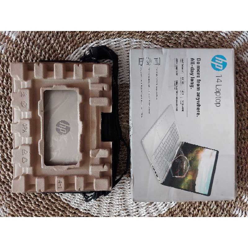 Laptop HP14 INTEL N4020 4GB 128GB WIN10 baru 1 bulan