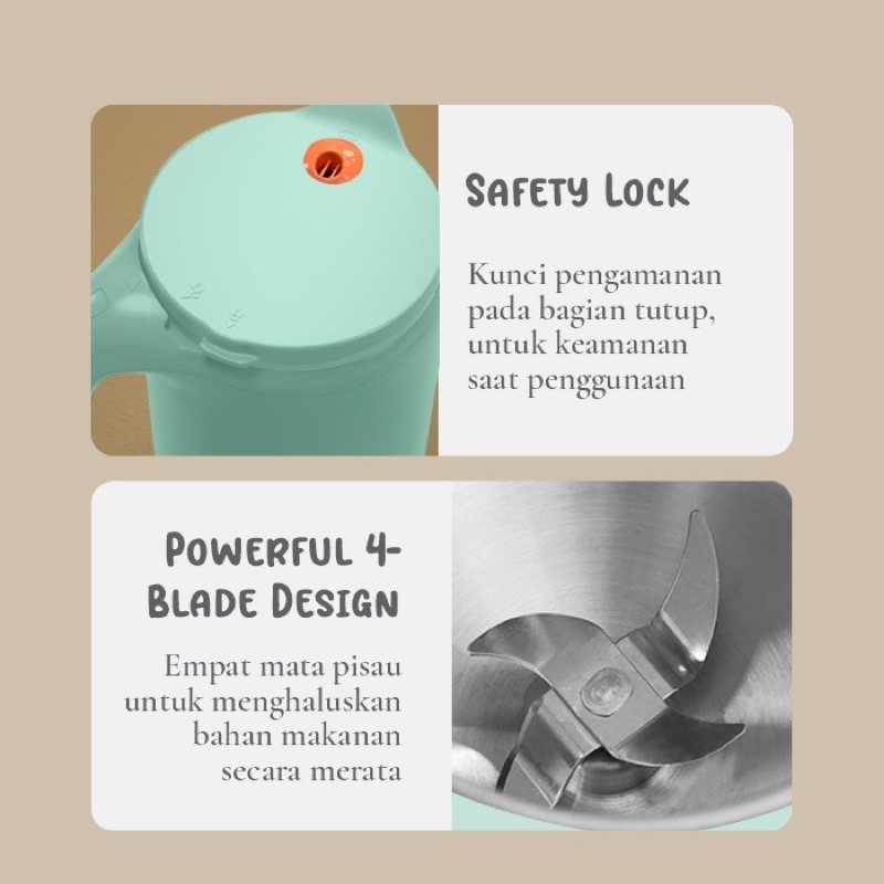 oonew baby food maker soya series