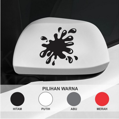 Stiker Spion Mobil Motor Cipratan Air Splash Car Sticker Vinyl Lucu