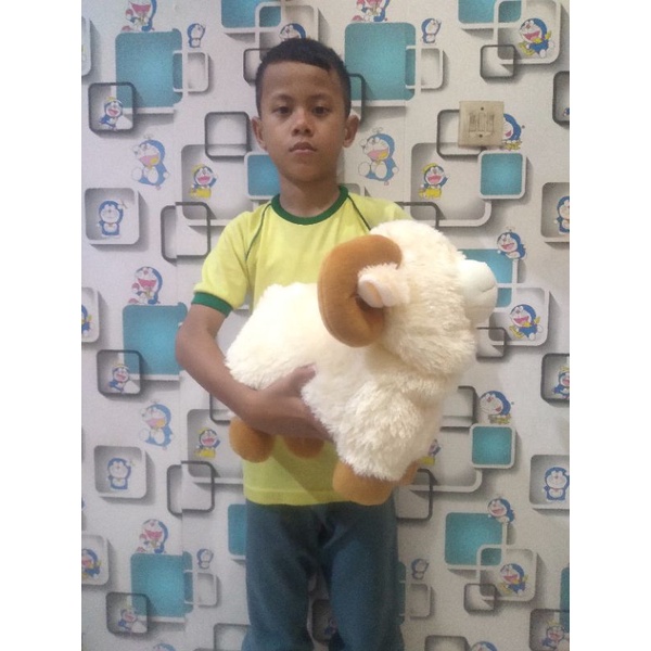 Boneka Domba M / L / XL 55Cm Souvenir Aqiqah Boneka Binatang Kambing