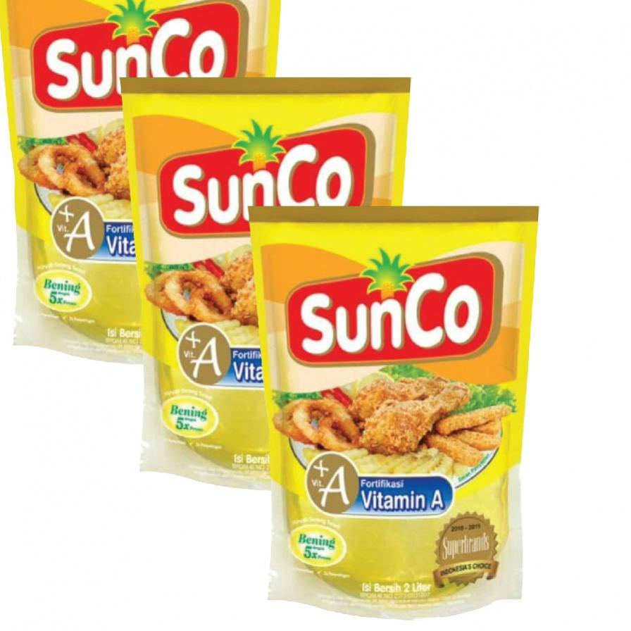 

Model Baru Sunco Minyak Goreng Sawit 2 Liter - 1 Dus 6 Pcs ✔