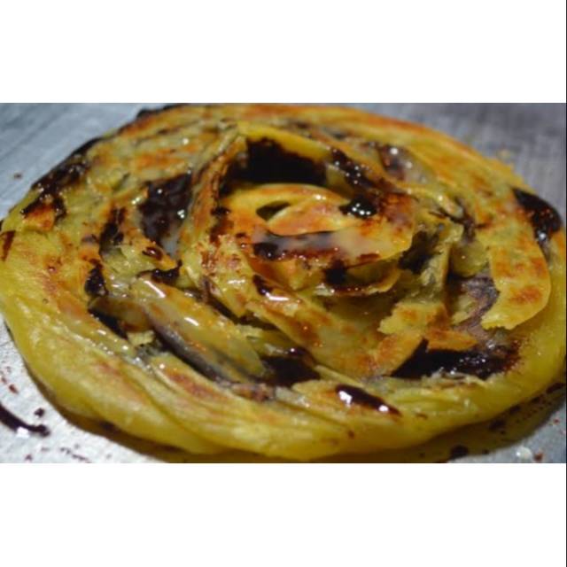 

Roti maryam coklat roti cane roti arab coklat melted