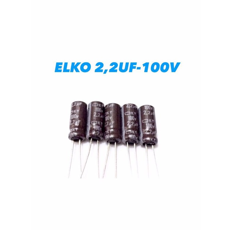 ELKO KAPASITOR 2,2UF - 100V