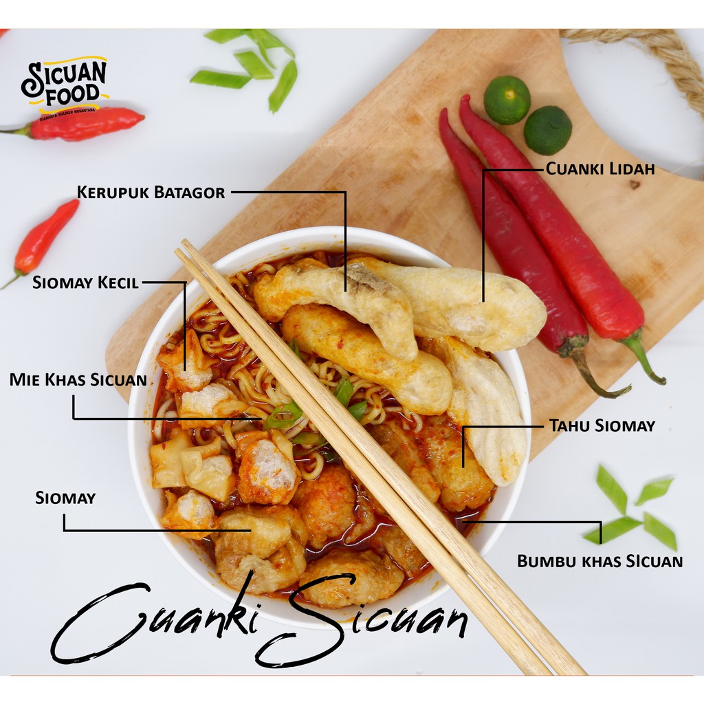 

Cuanki Sicuan Isi Lengkap [SICUAN FOOD]