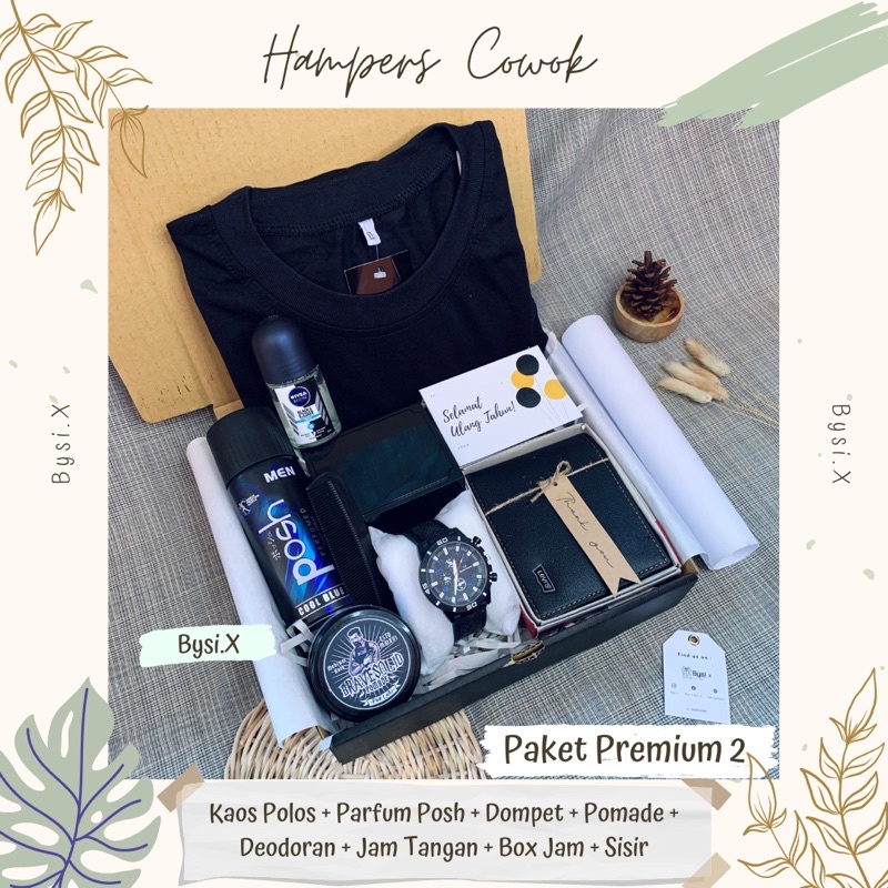 

HAMPERS COWOK PREMIUM MURAH / Gift box / Kado Ulang tahun / Kado