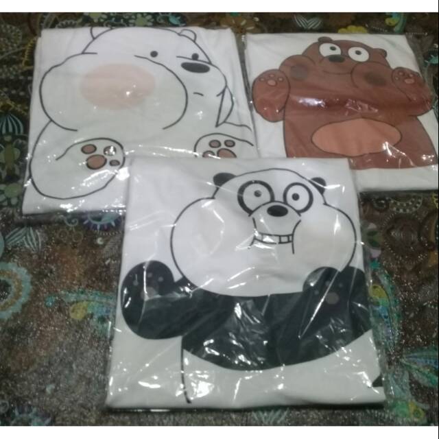Kaos We Bare Bears Family | Kaos We Bare Bears Couple | Kaos We Bare Bears Murah
