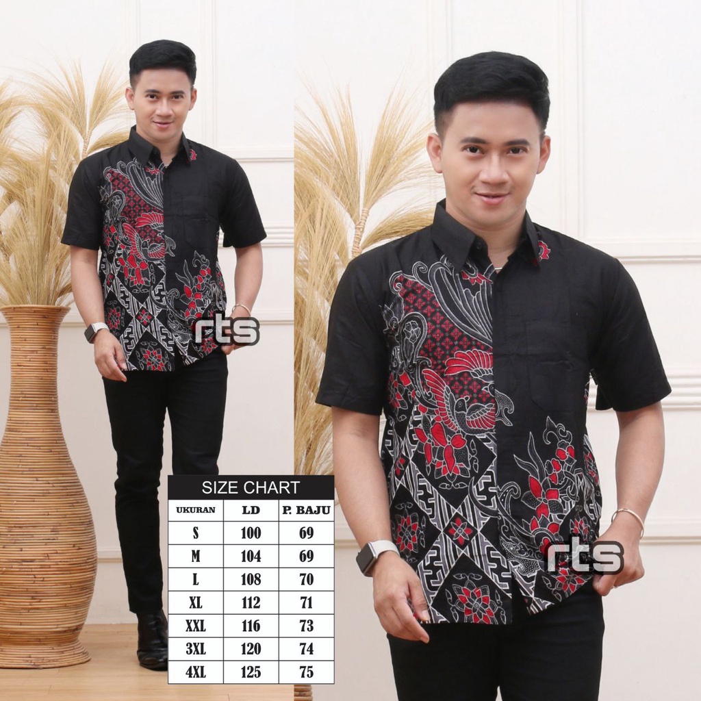 BISA DIBELI TERPISAH BATIK COUPLE FAMILY MOTIF KNARI HITAM