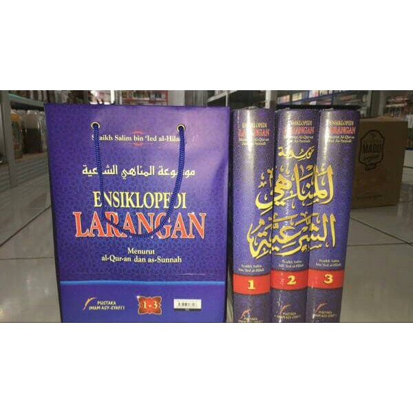Ensiklopedi Larangan 1 set 3 Jilid pustaka imam syafii