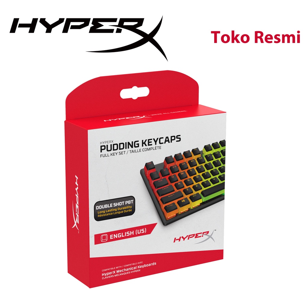 HyperX Double Shot PBT Keycaps