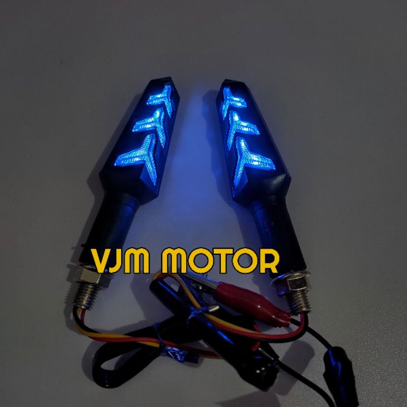 Lampu sen Vixion model Lamborghini Vario 125 Vario 150 ADV MX king Dll