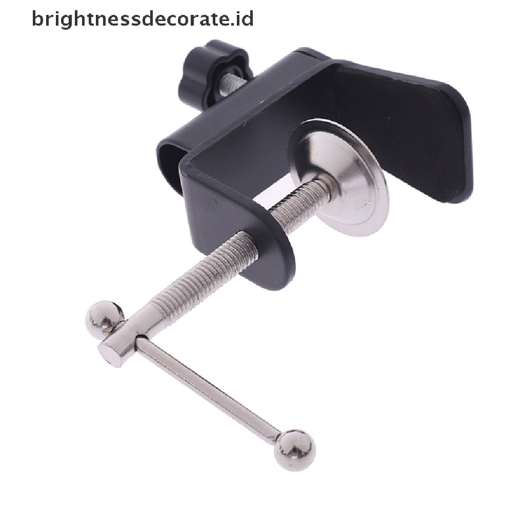 [birth] 1Pc Cantilever Bracket Clamp Holder Metal Desk Lamp Clip Fittings Base Hose [ID]