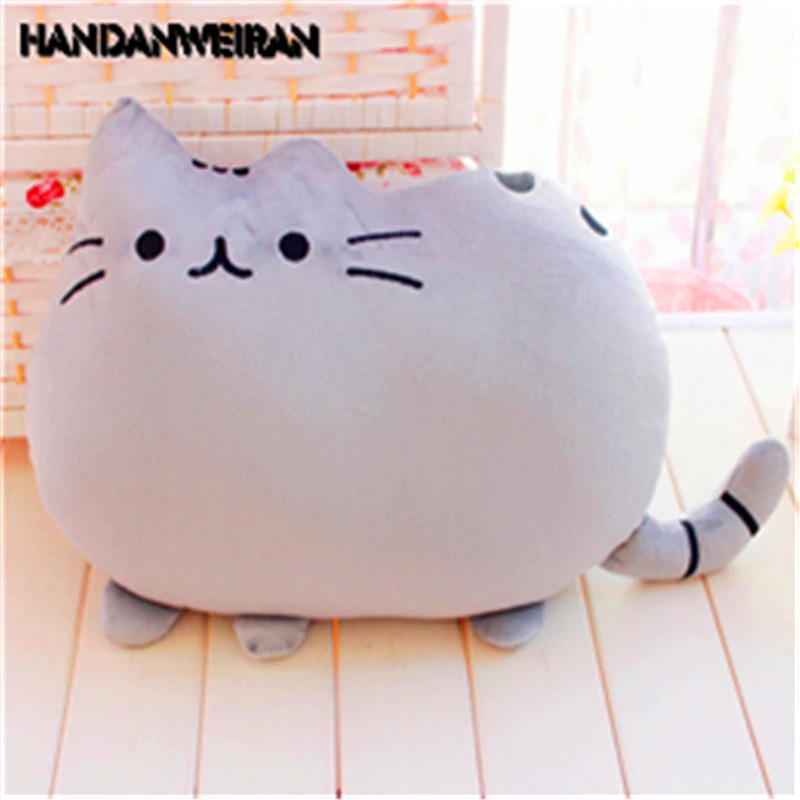 Terlaris 1 Pcs 25 Cm Kucing Gemuk Mewah Mainan Boneka Boneka Hewan 