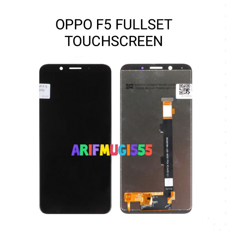 LCD Fullset Touchscreen Oppo F5 CPH1723 Original