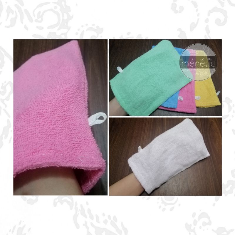 Washlap Handuk Kotak Polos Bayi Rumah Sakit Lusinan / 12pcs 15x20cm Putih, Hijau, Biru, Pink, Kuning