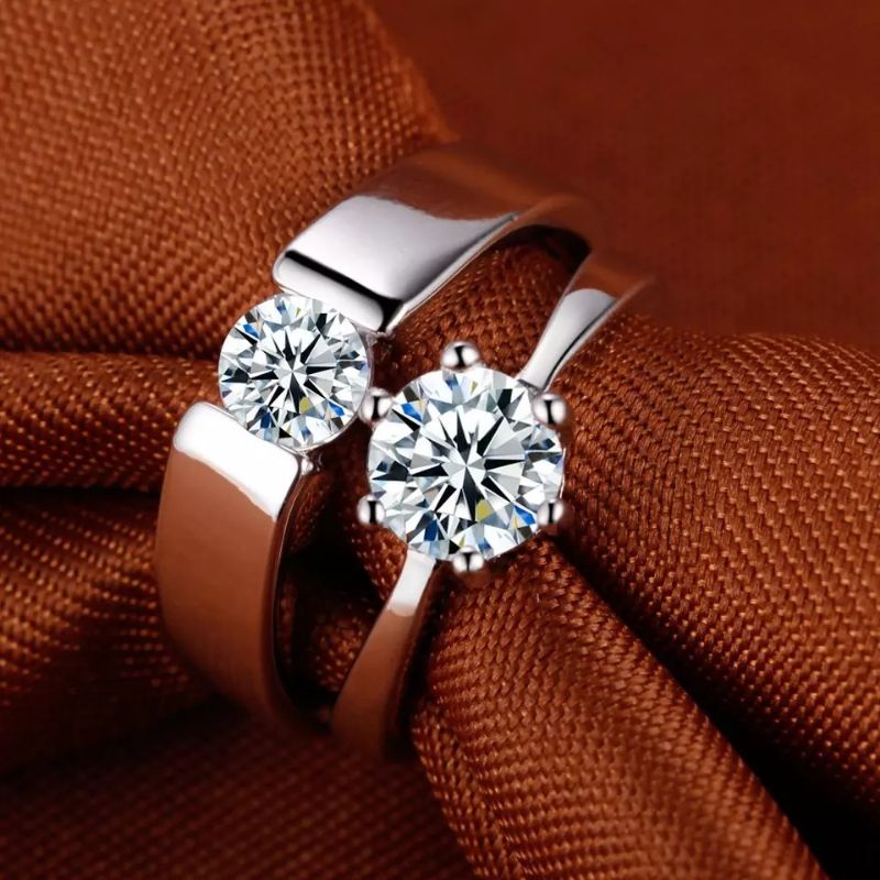 cincin couple perak /couple ring /cincin perak
