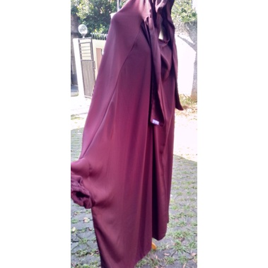 French Khimar super panjang fursan silk