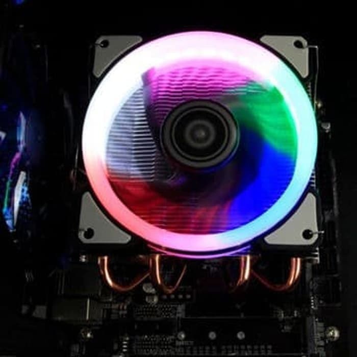 Alseye Fan Processor 4 Pipa DR120T RGB CPU Cooler For Intel with AMD - alseye